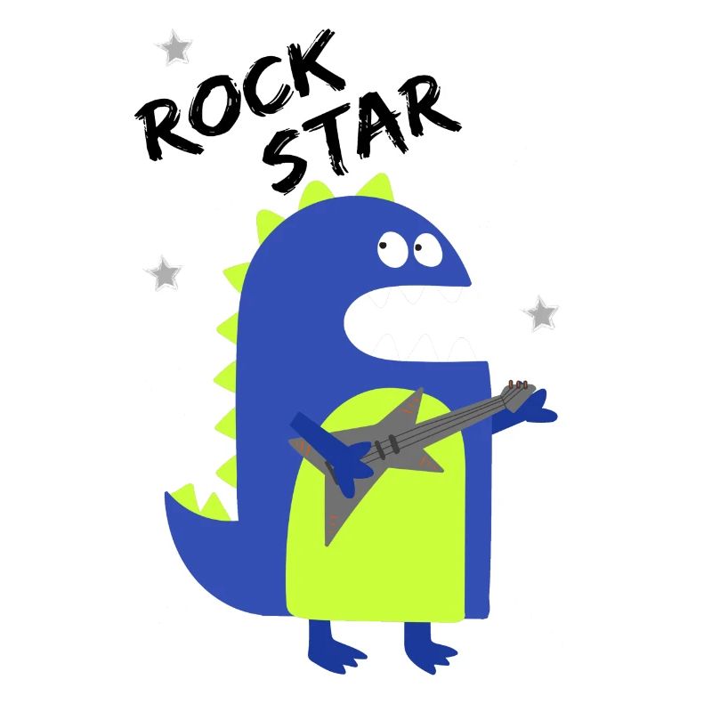 Rock Star Dinosaurier