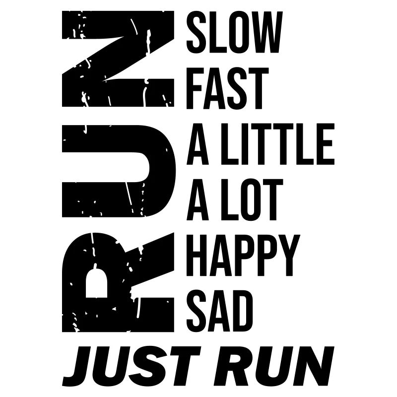 Happy Sad Just Run