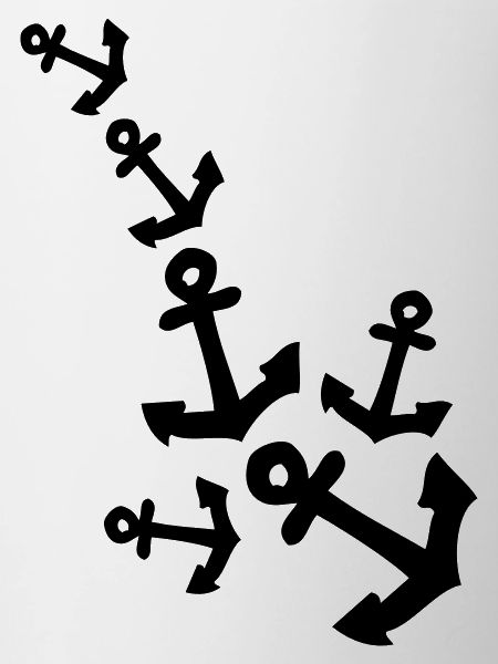 Anchor pattern line