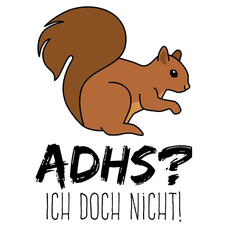 Eichhörnchen mit ADHS