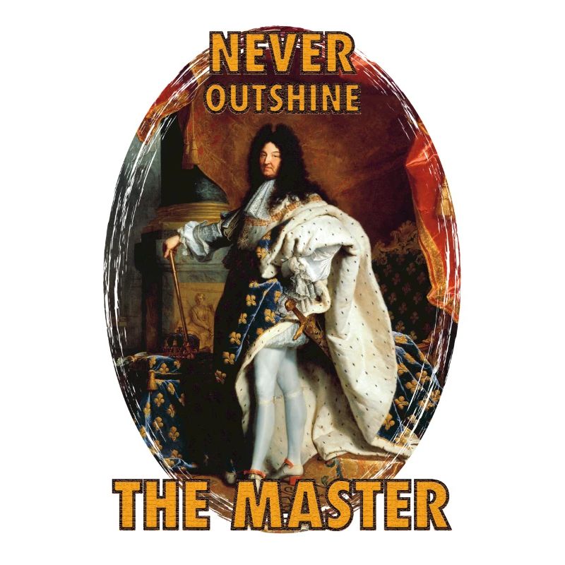 Ne jamais éclipser le maître portrait Sun King
