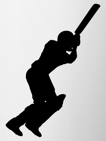 Cricket Player (Vector)
