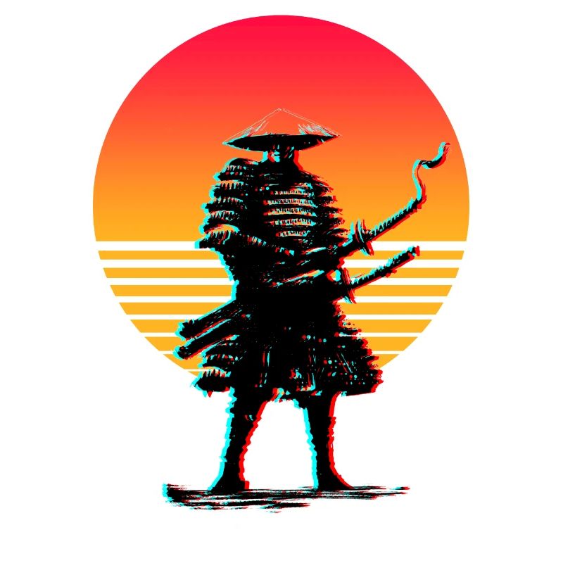 samouraï orange