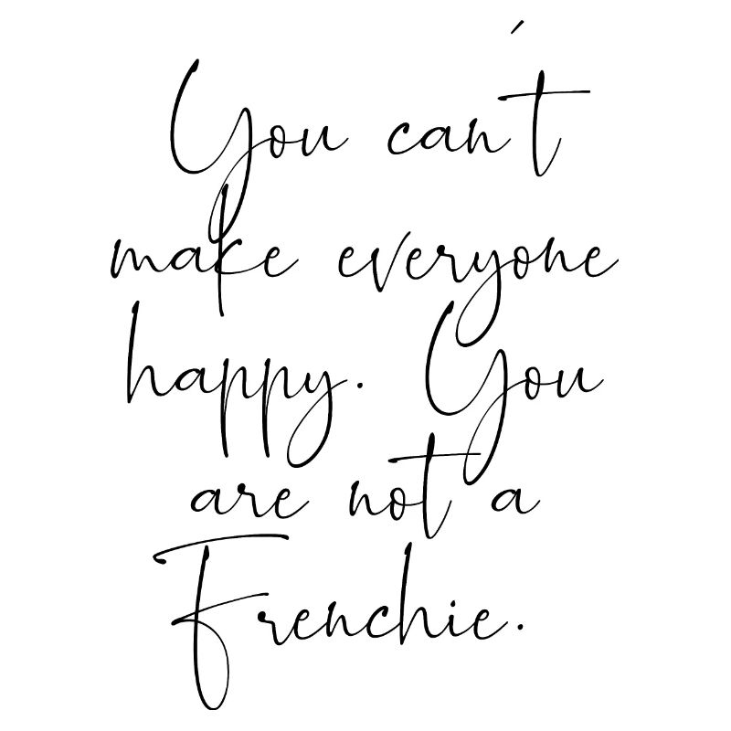 Frenchie Spruch