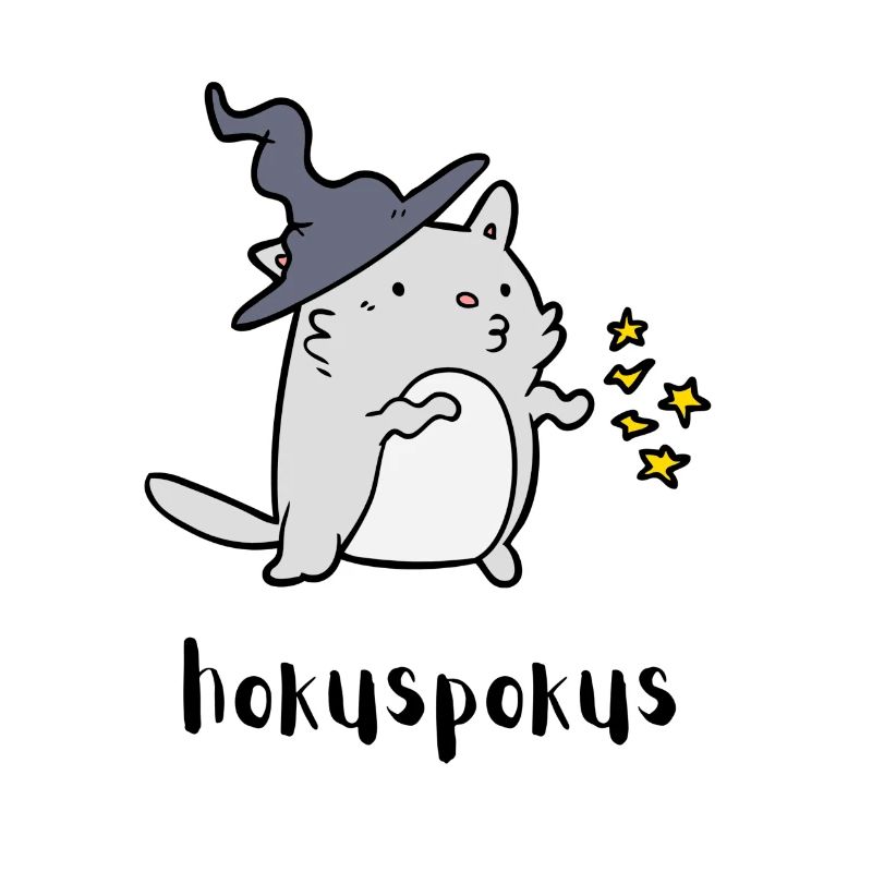 Cat magic hocus-pocus magic cat
