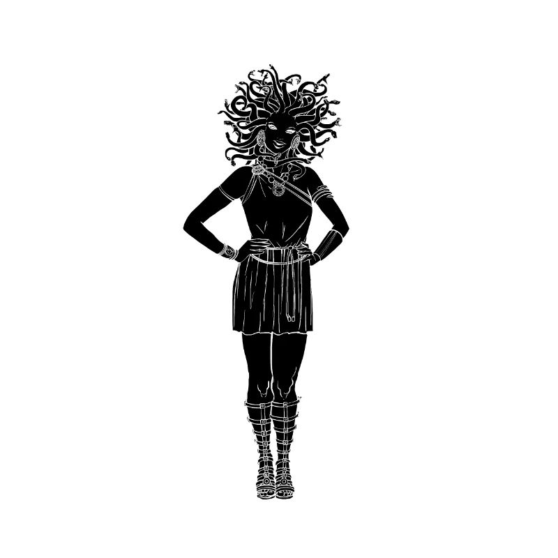 Schwarzer Gorgon 3