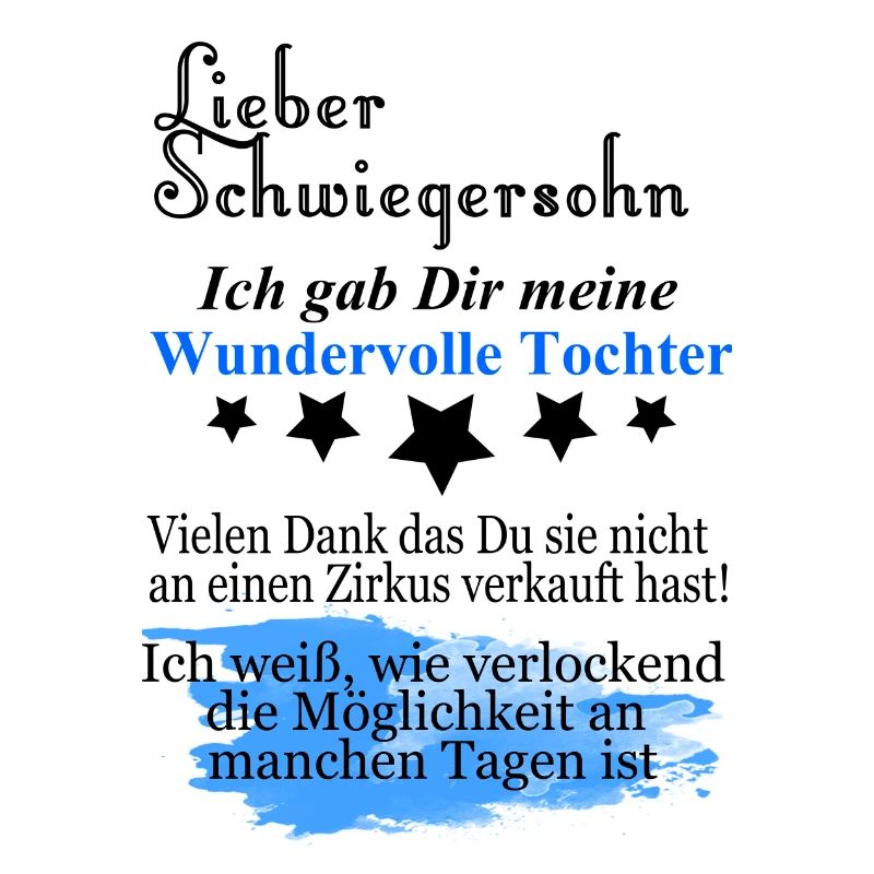 Geschenk an den Schwiegersohn