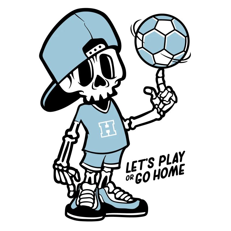 Skeleton handballer