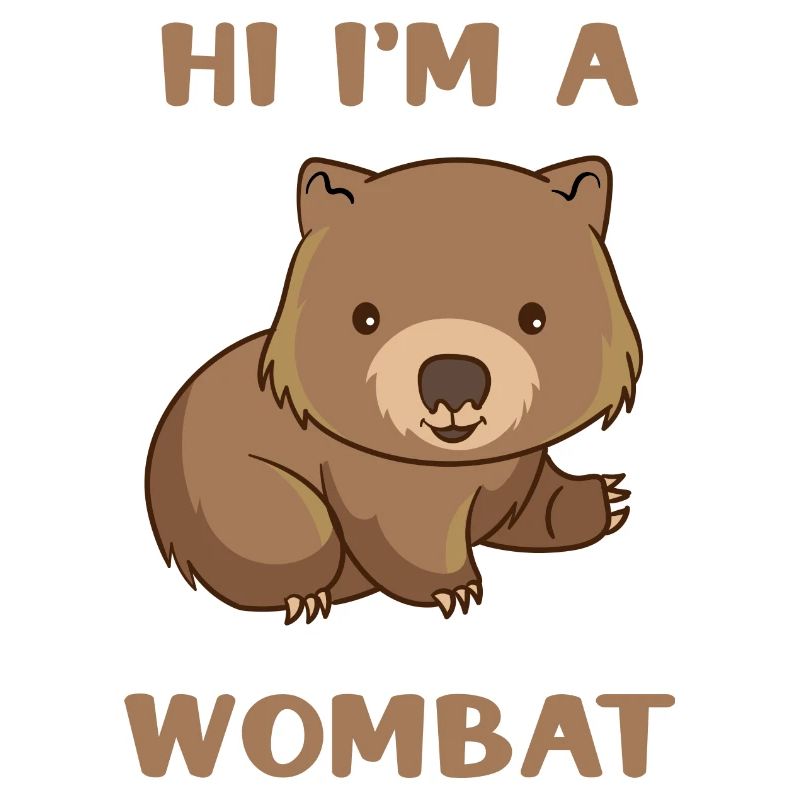 Je suis Un Wombat