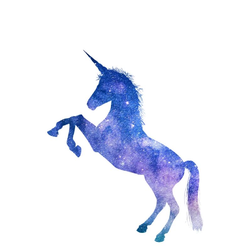 Licorne d’espace de galaxie