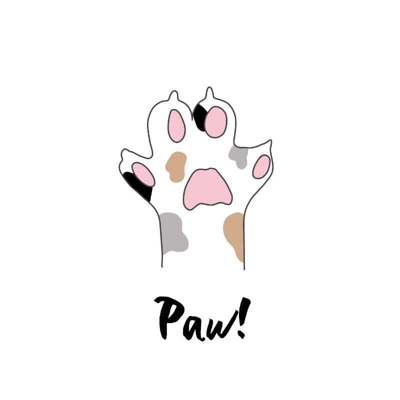 CAT PAW Katzen Pfote