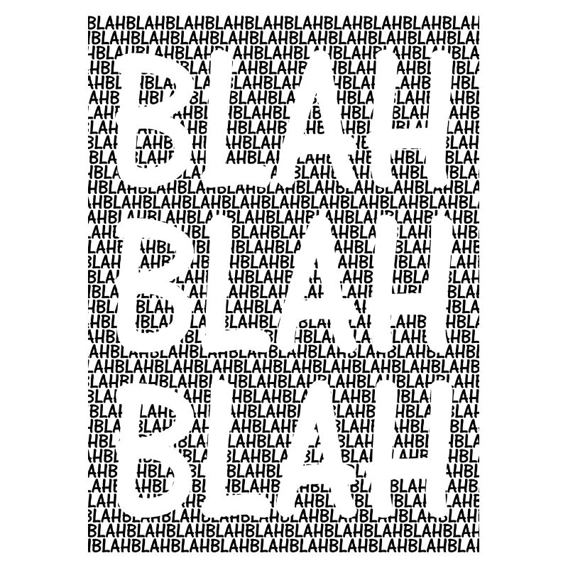 Blah Blah Blah