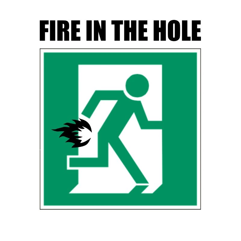 Feu dans le trou