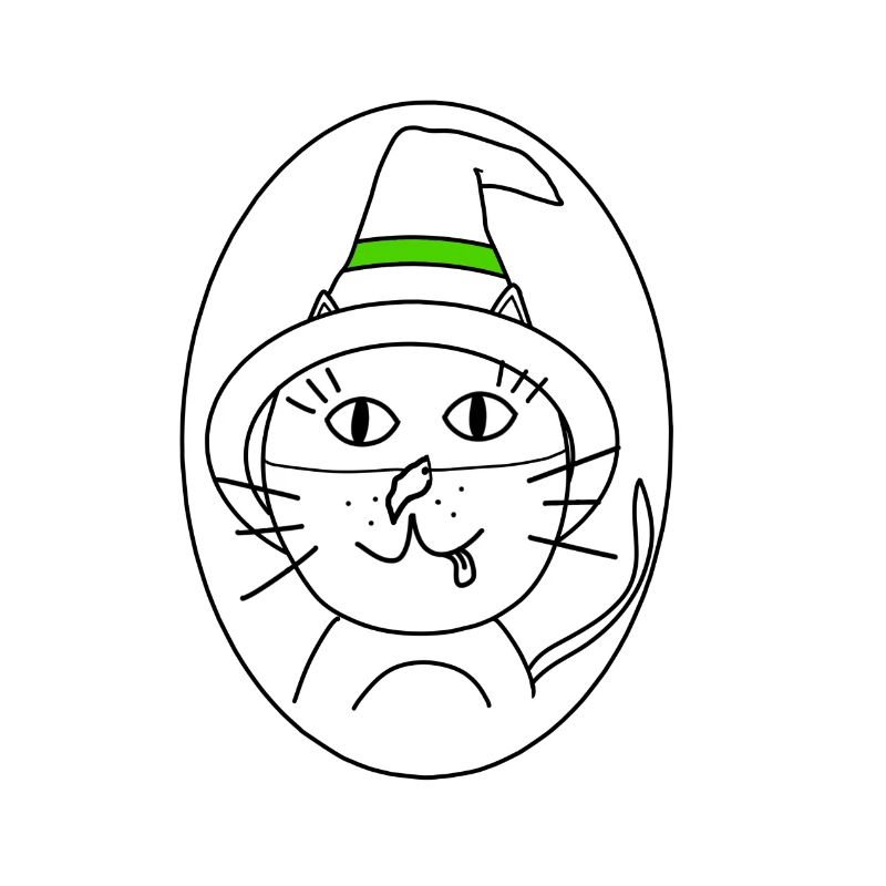 Chat d’Halloween