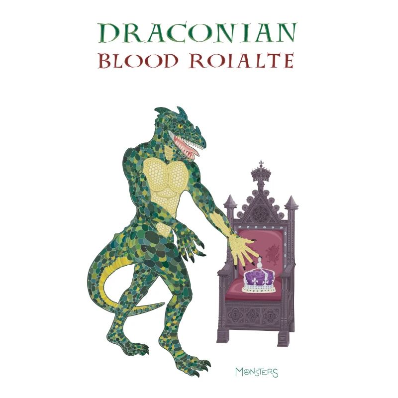 Königlich monströse Eidechse