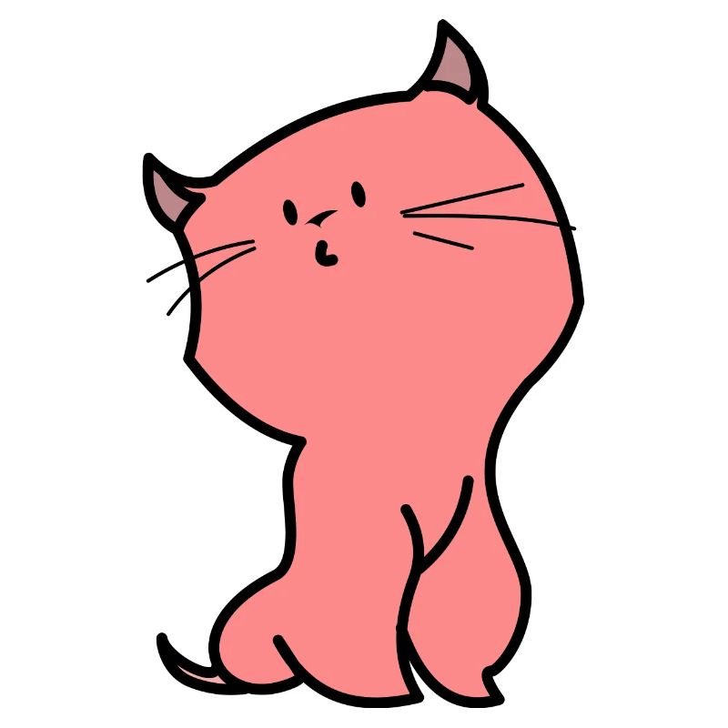 cat pink
