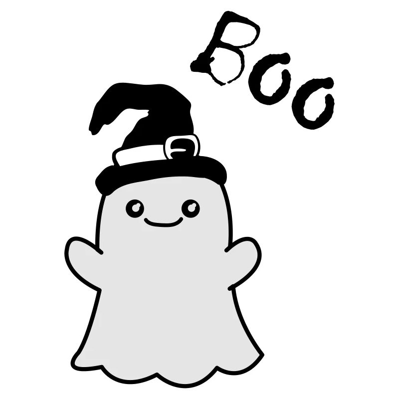 Funny Ghost Boo