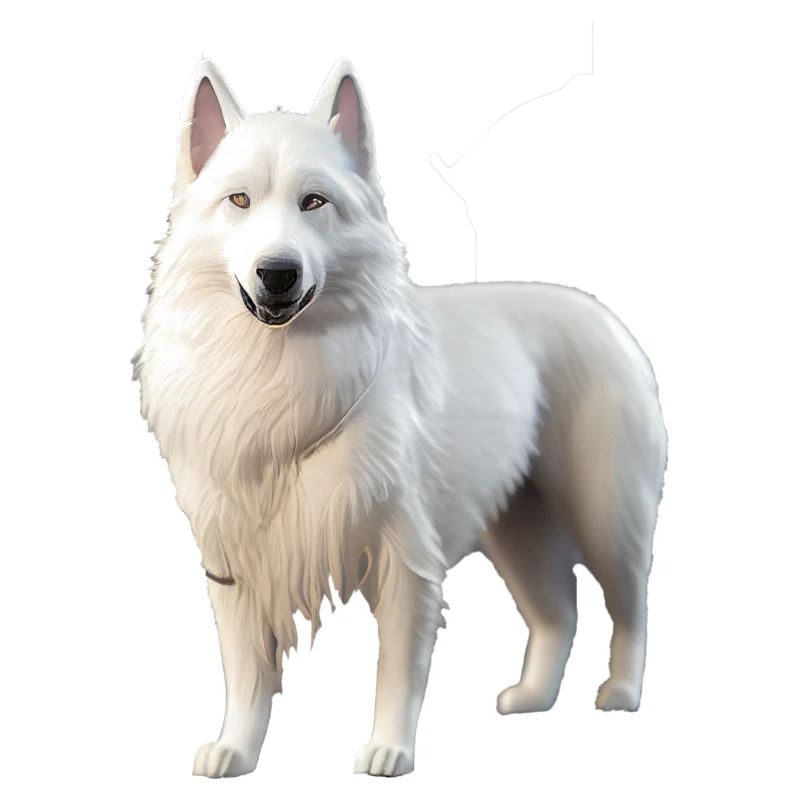 Chien de berger blanc