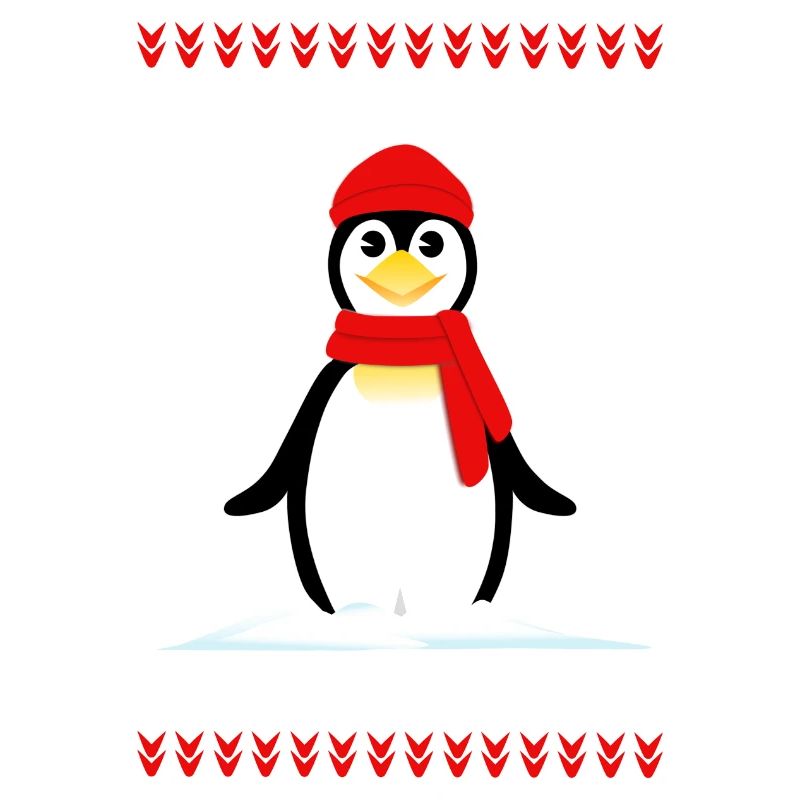 Penguin Christmas Winter