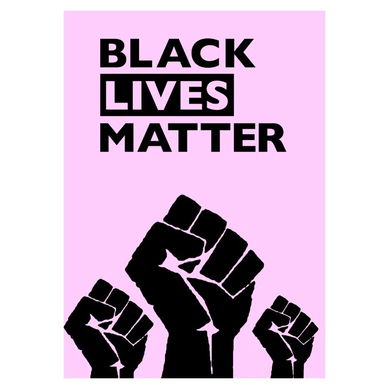 Black Lives Matter BLM Pink