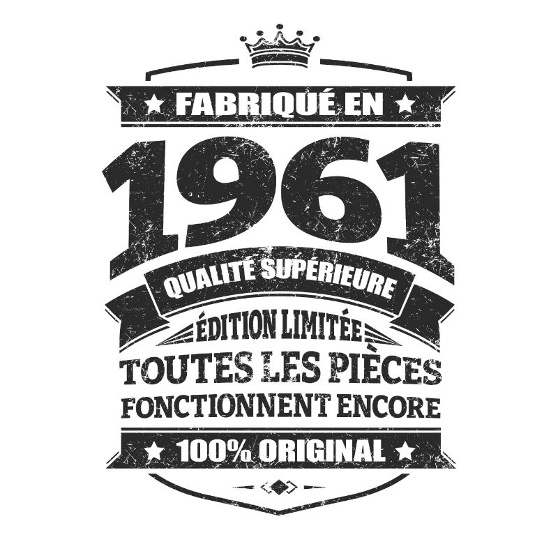FABRIQUÉ EN 1961