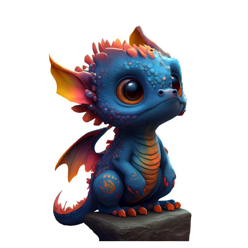 Petit dragon mignon 4