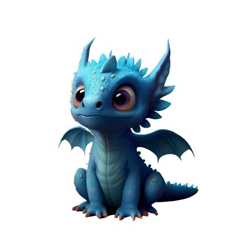 Petit dragon mignon 6