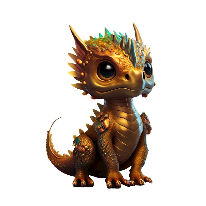 Petit dragon mignon 12
