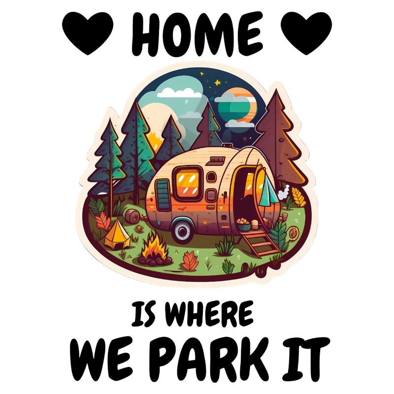 HOME IS WHERE WE PARK IT