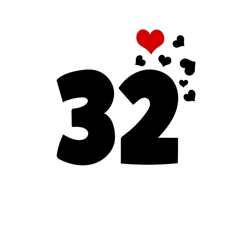 32 cœurs 32e anniversaire