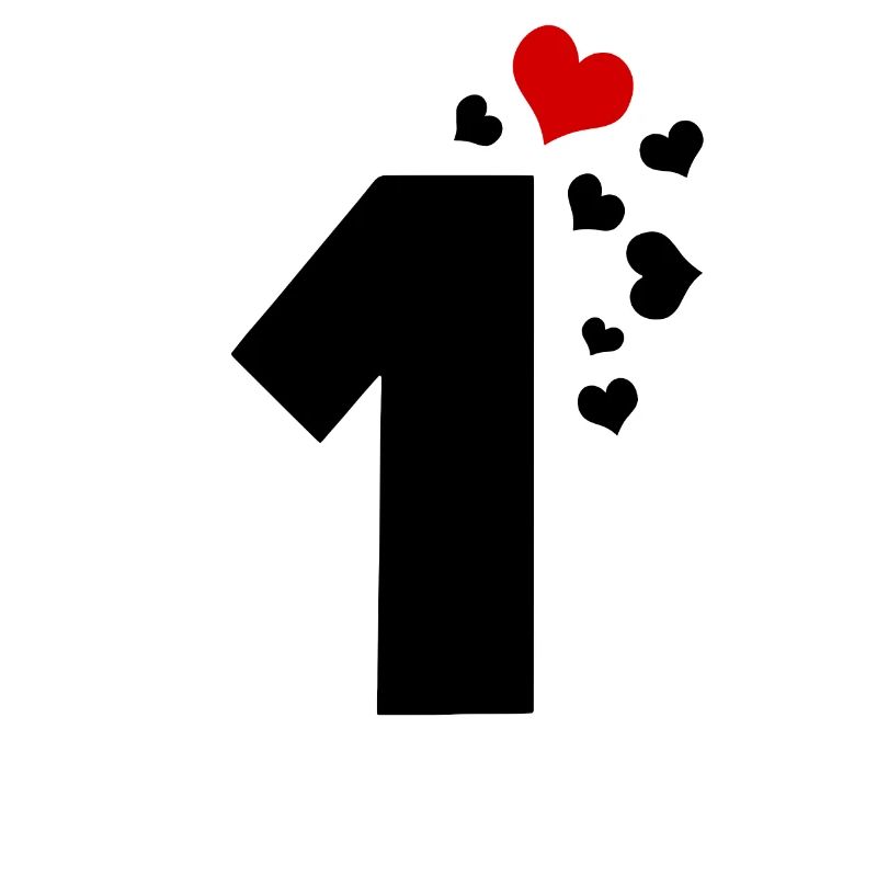 1 Herzen Nummer Eins 1. Jubiläum