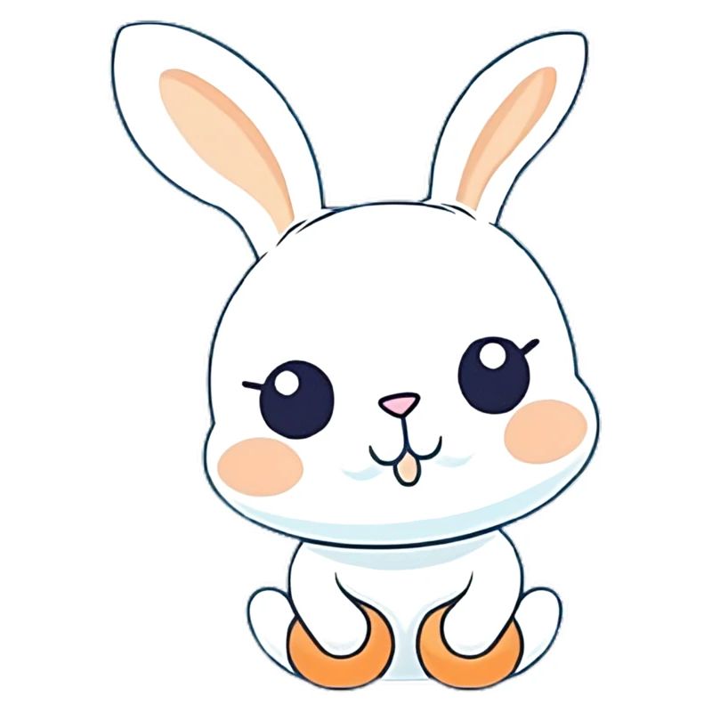 Mignon petit lapin