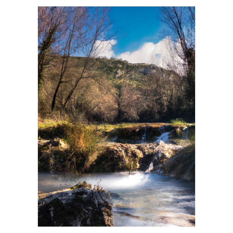 Forest River Wasserfall