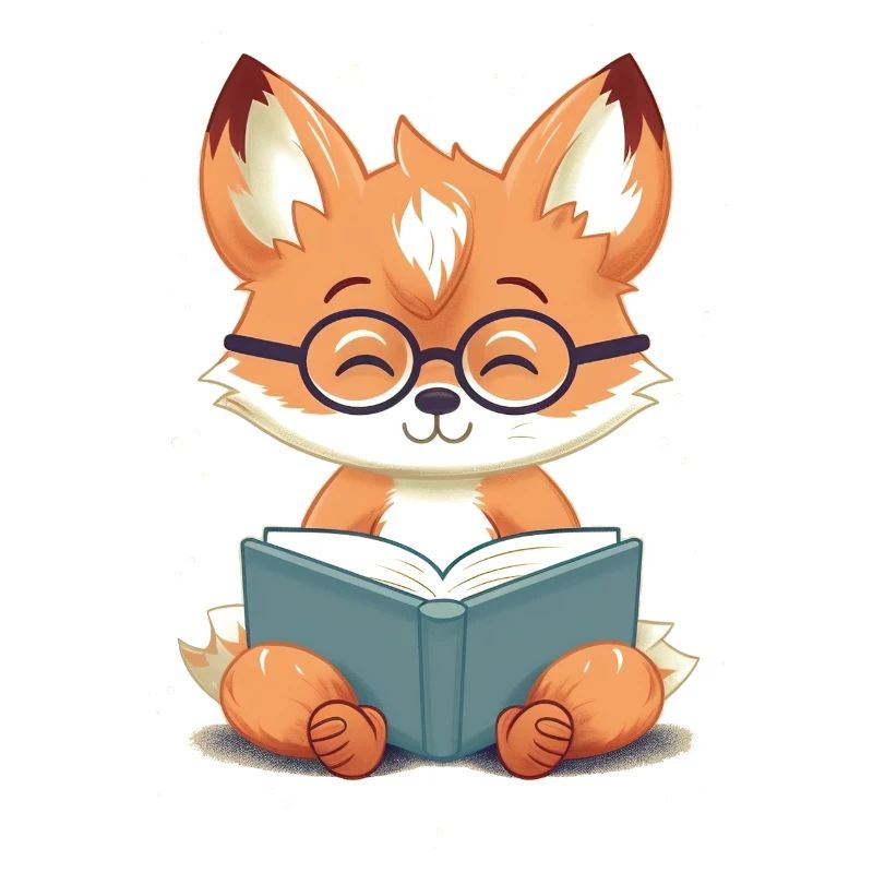 Renard de lecture