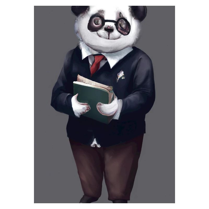 Bibliothekar Panda
