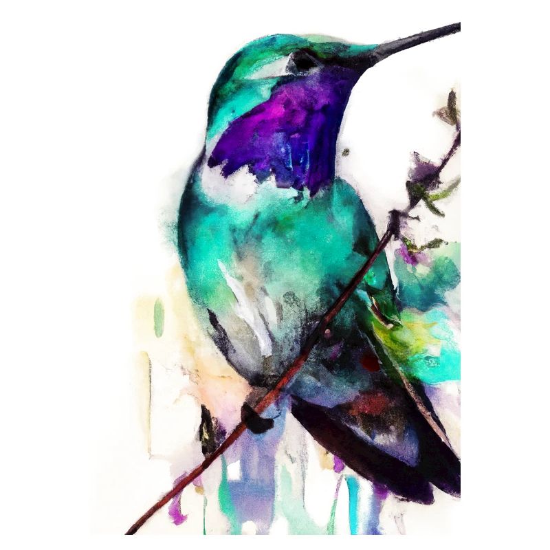 Bunter Vogel