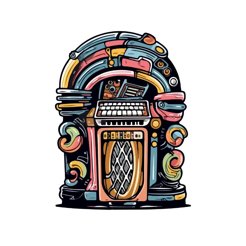 Juke box des années 70 n°2