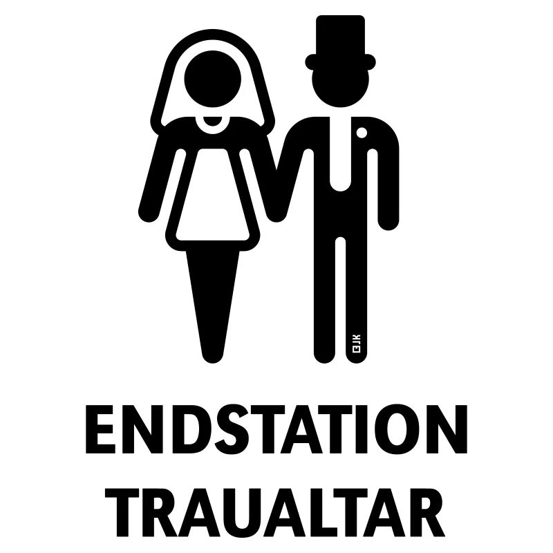 Endstation Traualtar (Bräutigam / Braut / JGA / B)