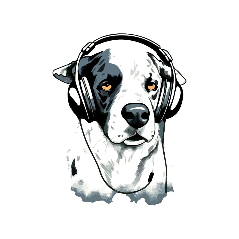 Rexo, der audiophile Hund