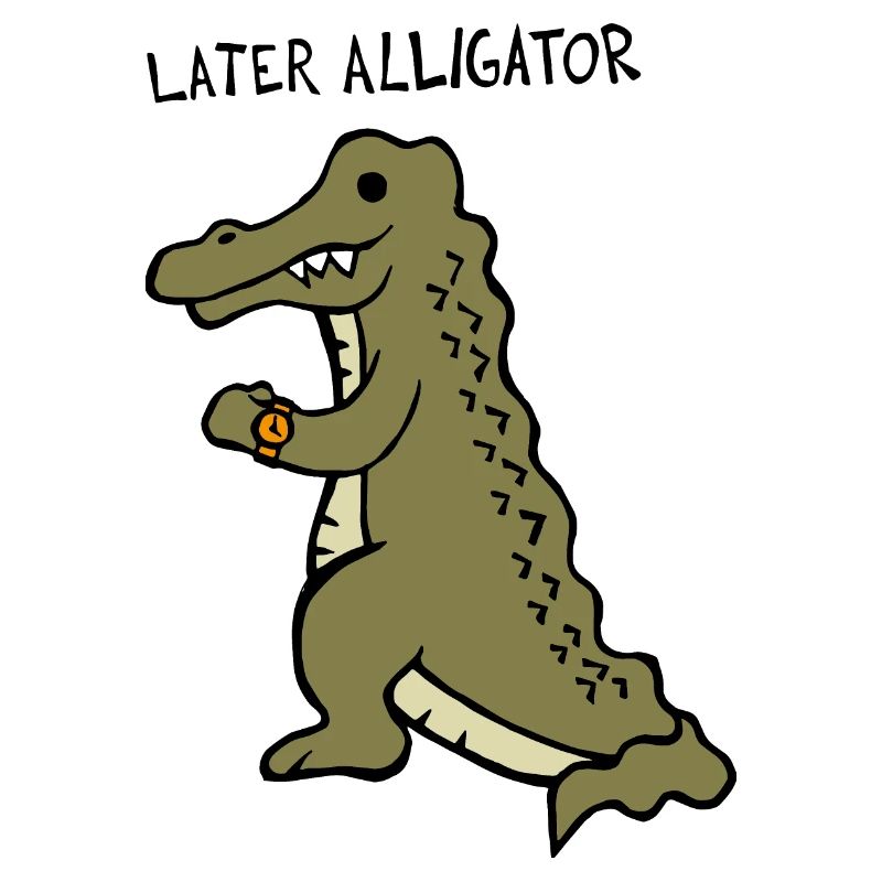Späterer Alligator