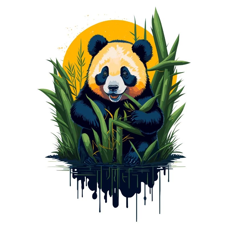 Mignon ours panda