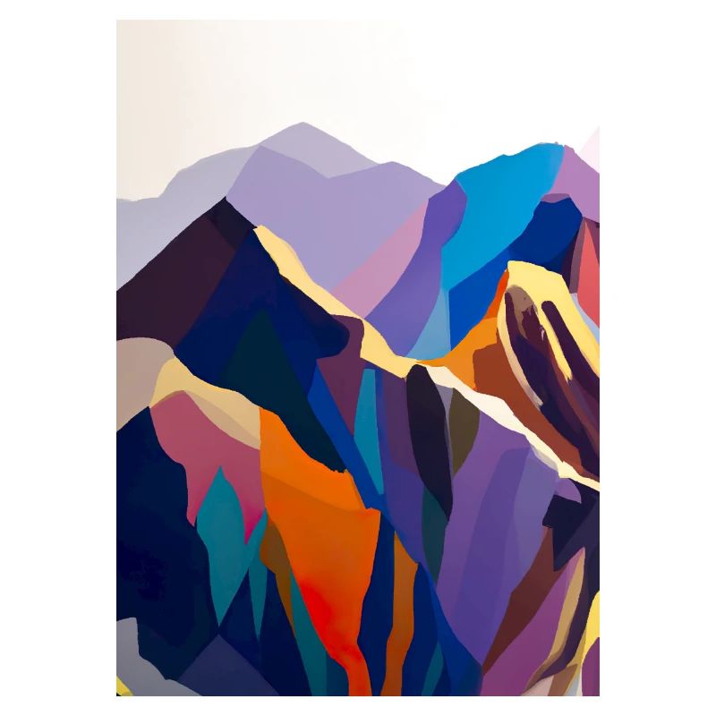 Bunte Berge