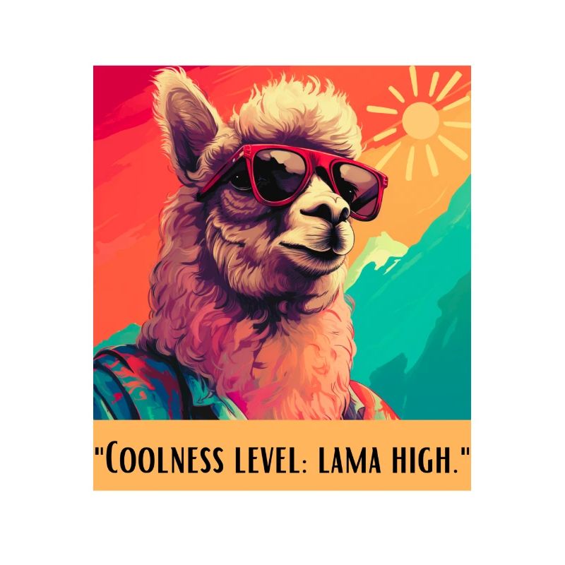 Coolness level lama high