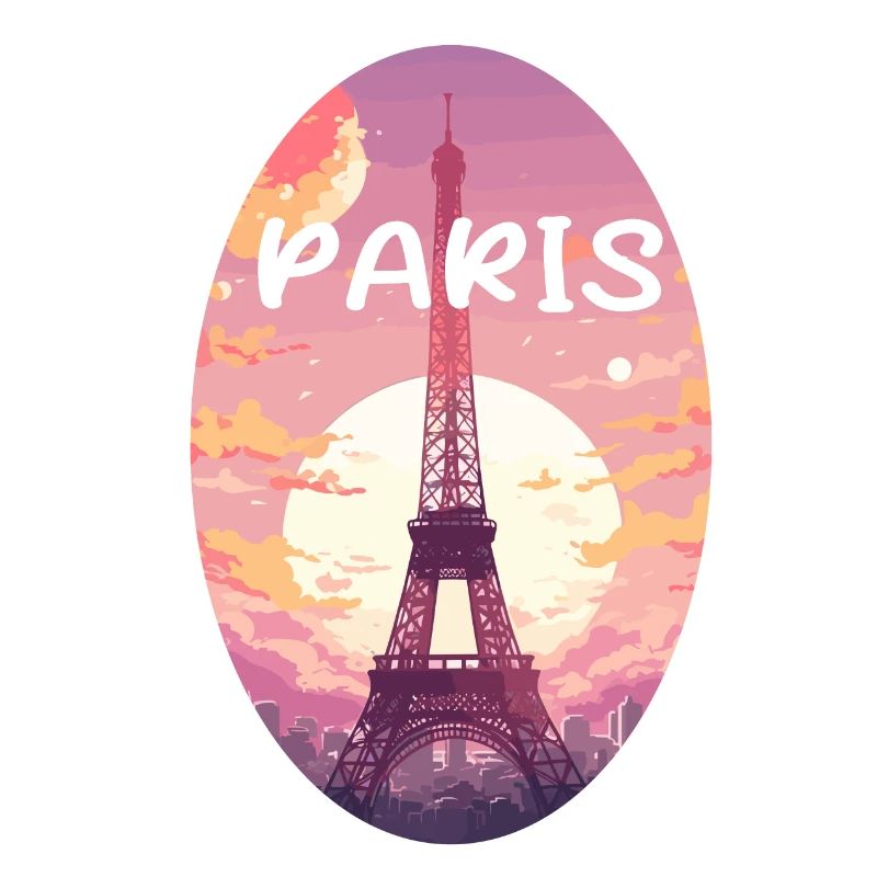 Paris rose pastel
