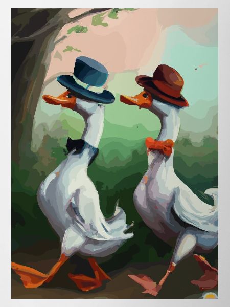 Zwei Enten