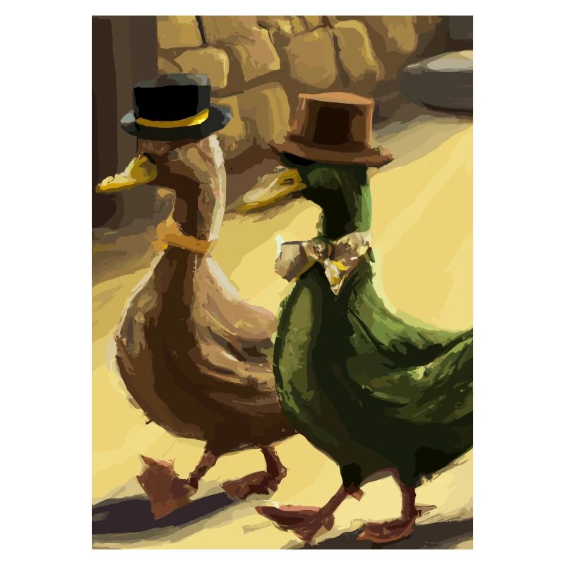 Zwei Enten