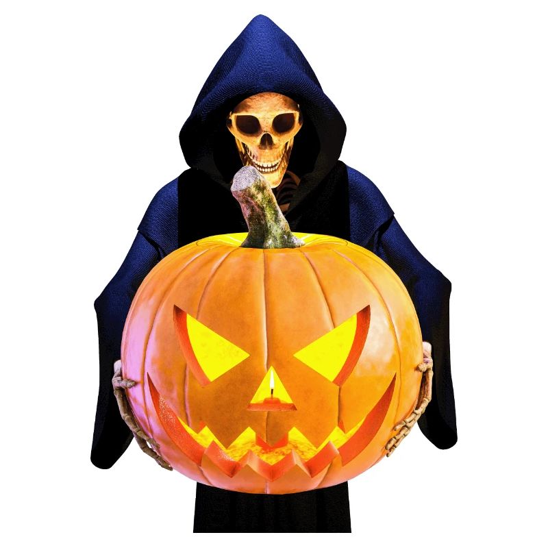 Sensenmann feiert Halloween