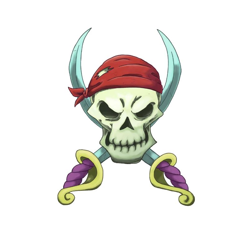 Crâne de pirate