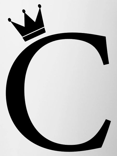 C monogram crown