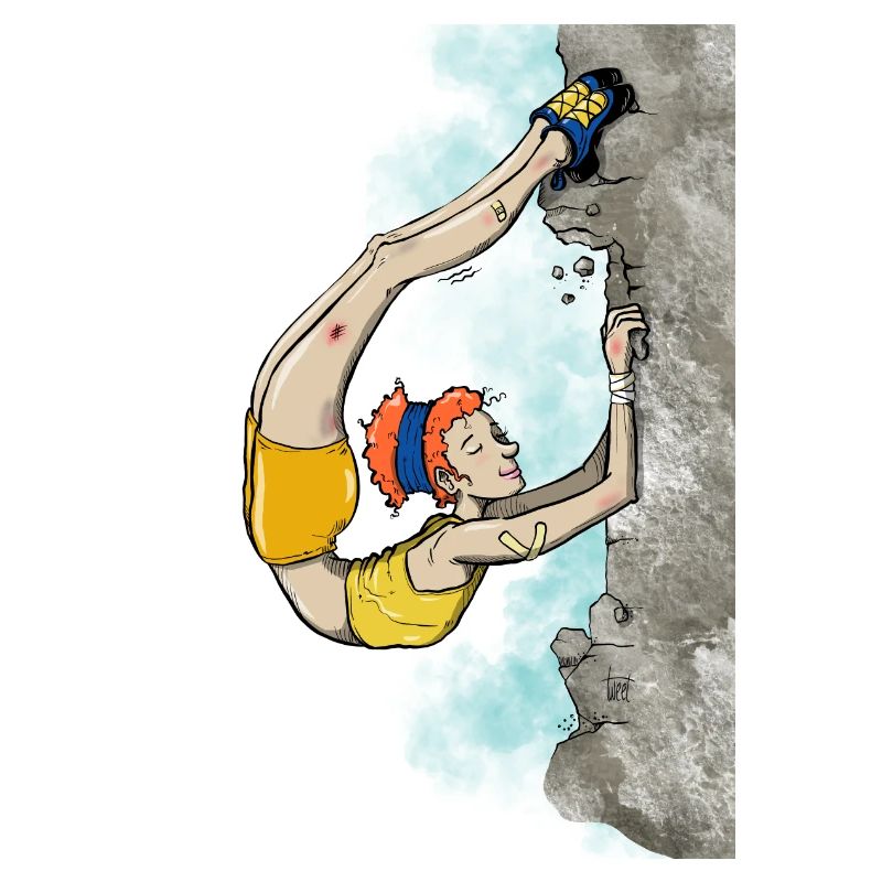 Flexible climber